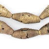 Cameroon-Style Brass Filigree Bicone Beads