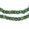 Green Inlaid Yak Bone Mala Beads (6mm)