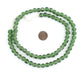 Green Ancient Style Java Glass Beads (9mm) - The Bead Chest