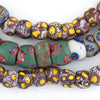 Rare Round Mixed Venetian Millefiori Beads (Long Strand)