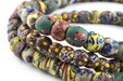 Rare Round Mixed Venetian Millefiore Beads (Long Strand) - The Bead Chest