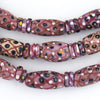 Rare Antique Pink Pineapple Fancy Venetian Trade Beads