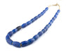 Rare Super Jumbo Elongated Russian Blue Tube Beads (25x15mm) - The Bead Chest