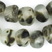 Jumbo Dark Camouflauge Recycled Glass Beads (27mm) - The Bead Chest