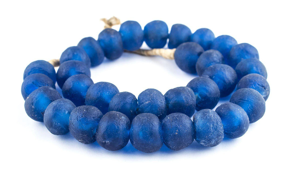 Cathay Blue JTMG-22 Chunky Glass Beads