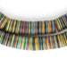 Multicolor Medley Vintage Vinyl Phono Record Beads (12mm) - The Bead Chest