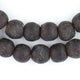 Dark Purple Recycled Glass Beads (14mm) - The Bead Chest