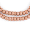 Cheyenne Pink Round Glass Beads (8mm)