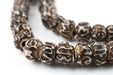 Patterned Bone Mala Beads (8mm) - The Bead Chest