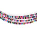 Multicolor Vinyl Phono Record Beads (3mm) - The Bead Chest