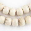 Round White Bone Beads (14mm)