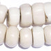 Polished Kenya White Bone Beads (Large) - The Bead Chest