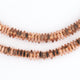 Faceted Copper Square Beads (4mm) - The Bead Chest