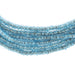Translucent Blue Java Glass Heishi Beads - The Bead Chest