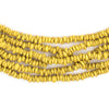 Yellow Java Glass Heishi Beads