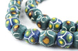 Mixed Green Krobo Beads - The Bead Chest