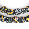 Mixed Black Krobo Beads