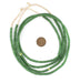 Translucent Green Ghana Glass Seed Beads - The Bead Chest