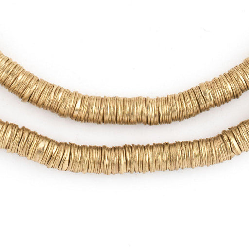 Gold Interlocking Crisp Beads (6mm)