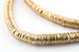 Gold Color Interlocking Crisp Beads (6mm) - The Bead Chest