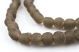 Brown Recycled Glass Beads (9mm) - The Bead Chest