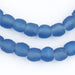 Blue Recycled Glass Beads (9mm) - The Bead Chest