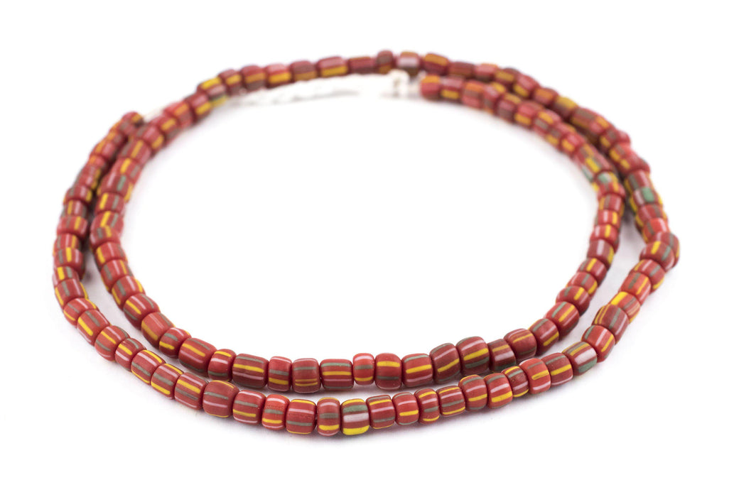 Ghana Red Java Gooseberry Beads - The Bead Chest
