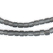 Translucent Grey Java Glass Beads — The Bead Chest