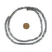 Translucent Grey Java Glass Beads — The Bead Chest