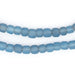 Light Blue Java Glass Beads - The Bead Chest