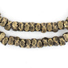 Tuareg Brass Cube Beads (5x7mm)