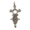 Tachert Silver Moroccan Tuareg Cross Pendant