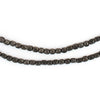 Rounded Rectangle Midnight Brass Beads (3x2.5mm) - LOOSE