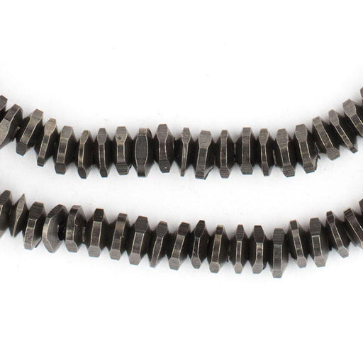 Midnight Brass Triangle Heishi Beads (5mm) - LOOSE