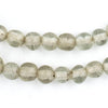 Clear Ancient Style Java Glass Beads (9mm)