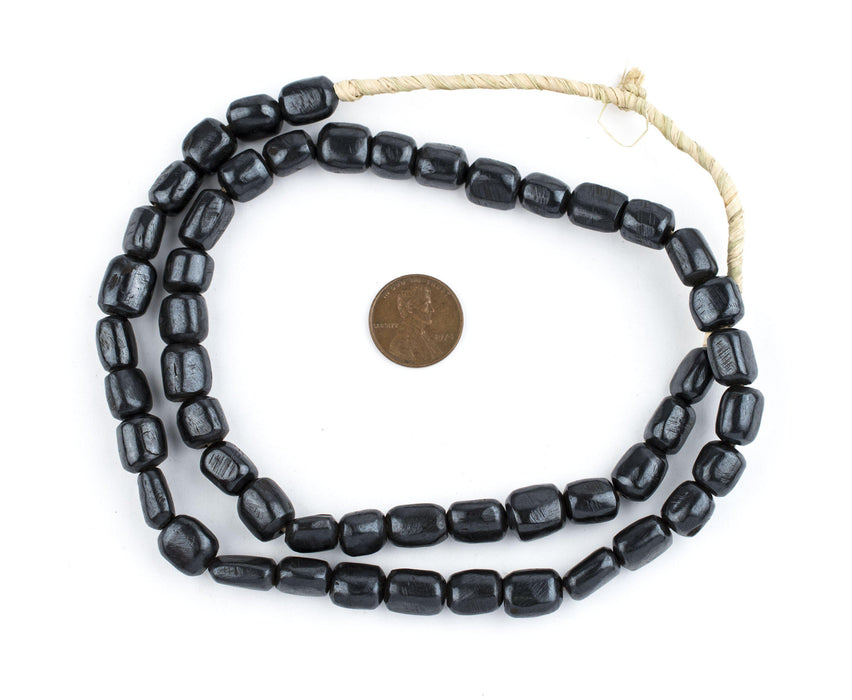 Dark Brown Kenya Bone Beads (Small) - The Bead Chest