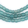 Aqua Java Glass Beads