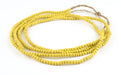 Sunflower Yellow Glass Beads (2 Strands) - The Bead Chest