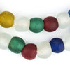 Multicolor Recycled Glass Beads (14mm)