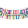 Multicolor Vinyl Phono Record Beads (8mm)