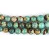 Graduated Round Turquoise Beads (4-9mm)
