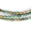 Green Turquoise Rice Beads (6x4mm)