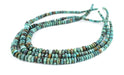 Graduated Rondelle Turquoise Beads (4-10mm) - The Bead Chest