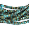 Cylindrical Turquoise Heishi Beads (5mm)