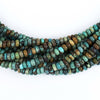 Rondelle Turquoise Beads (4mm)