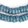 Aja Style Sliced Teal Krobo Beads (14mm)