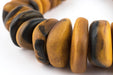 Amber Color Moroccan Horn Beads - The Bead Chest