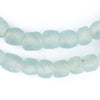 Blue Aqua Recycled Glass Beads (9mm)