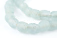 Blue Aqua Recycled Glass Beads (9mm) - The Bead Chest