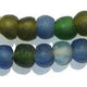 Mixed Recycled Glass Beads (14mm) - The Bead Chest